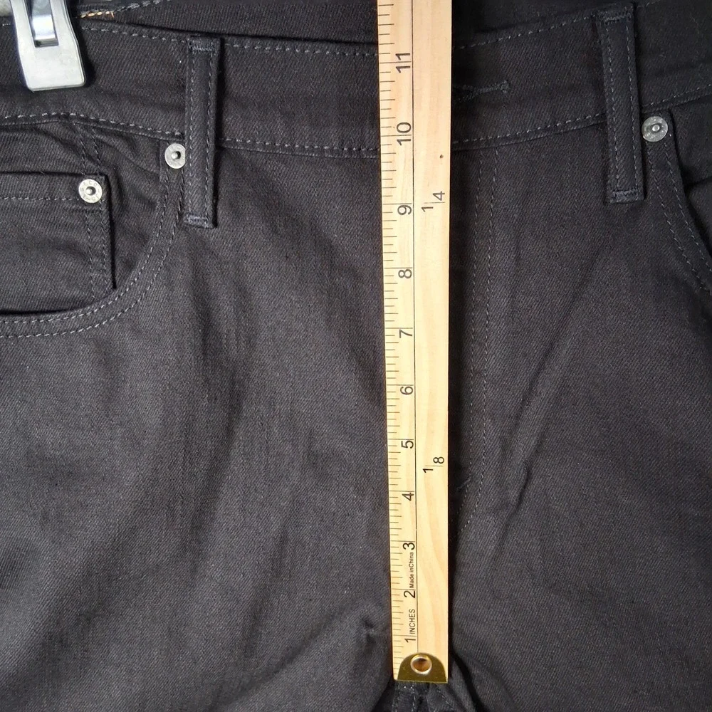 Levis 559 Relaxed Straight Jeans Mens 36x30 Black Denim Pants Classic Fit NWOT